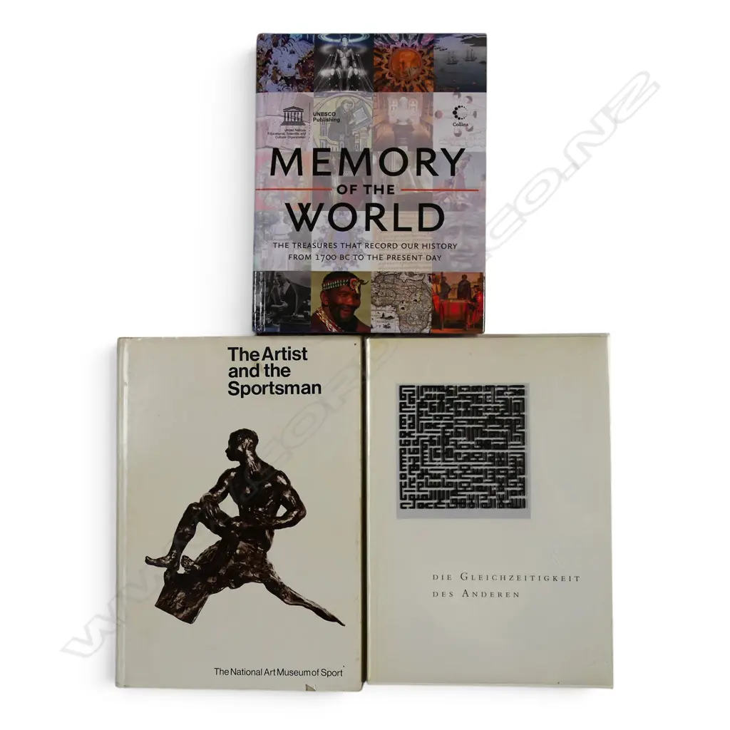 3 ART PUBLICATIONS - MEMORY OF THE WORLD Image 1++